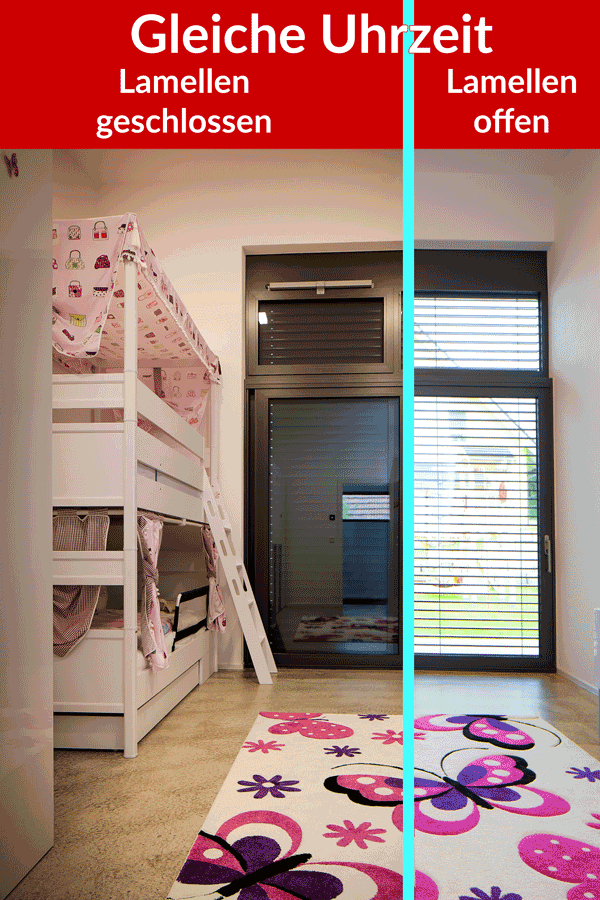 Jalousien Kinderzimmer 2