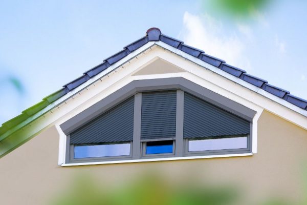 Schrägrollladen AsyRoll, Rollladen für schräge Fenster